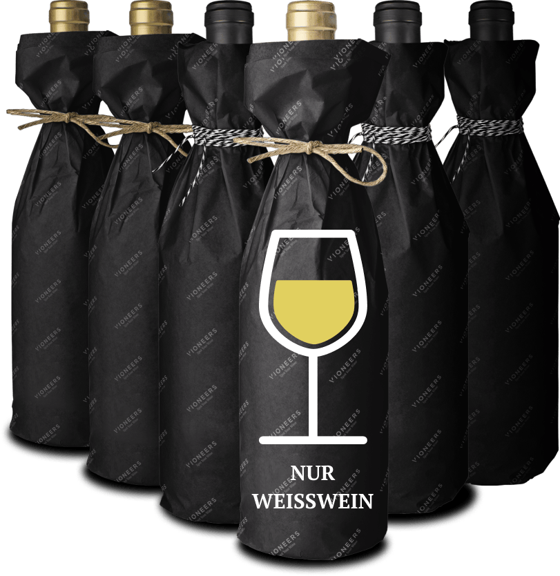 Das WEISSE PREMIUM SURPRISE Weinpaket 6er