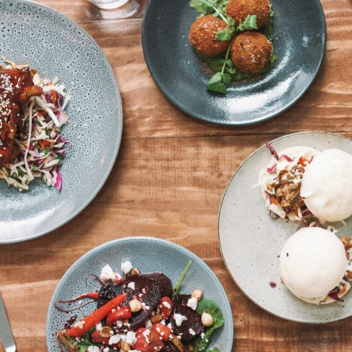 Ein Bild verschiedener Tapas