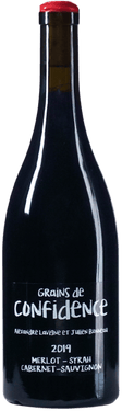 Eine Flasche Wein 1521GrainsdeConfidenceRouge2019