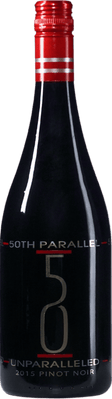 Eine Flasche Wein 1790UnparalleledPinotNoir2015