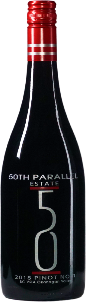 Eine Flasche Wein 1803PinotNoirEstate2018