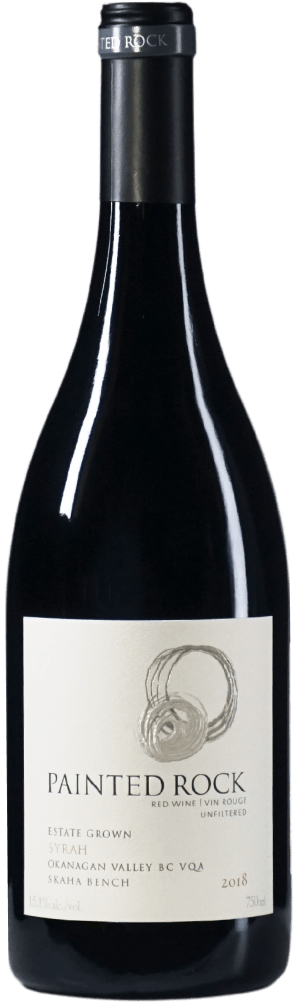 Eine Flasche Wein 1842Syrah2018