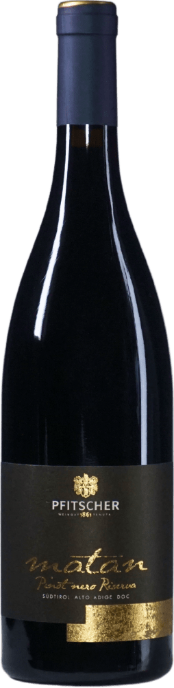 Eine Flasche Wein 1871PinotNeroRiservaMatan2017