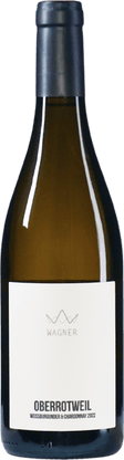 Eine Flasche Wein 4455WeissburgunderChardonnayOberrotweil2022