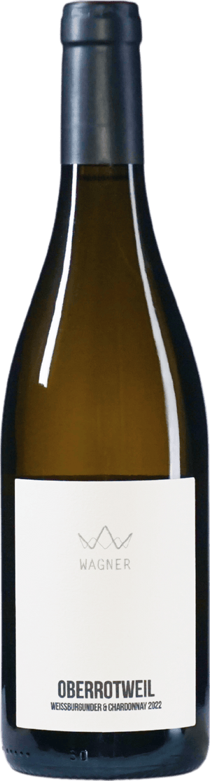 Eine Flasche Wein 4455WeissburgunderChardonnayOberrotweil2022