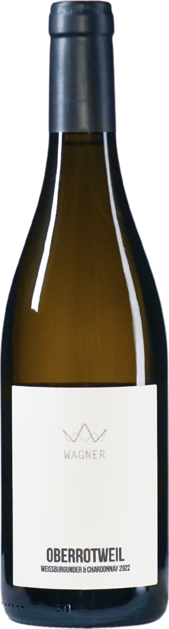 Eine Flasche Wein 4455WeissburgunderChardonnayOberrotweil2022