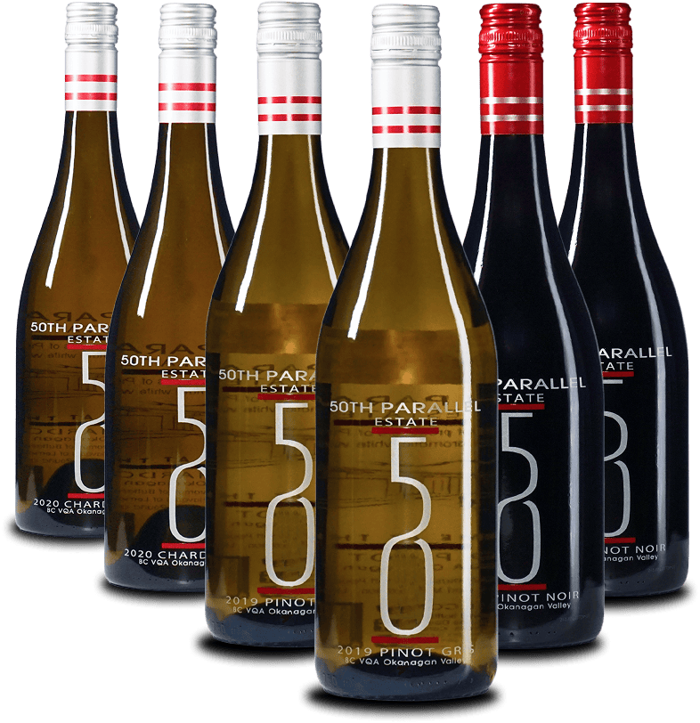 Das 50TH PARALLEL ESTATE Probierpaket