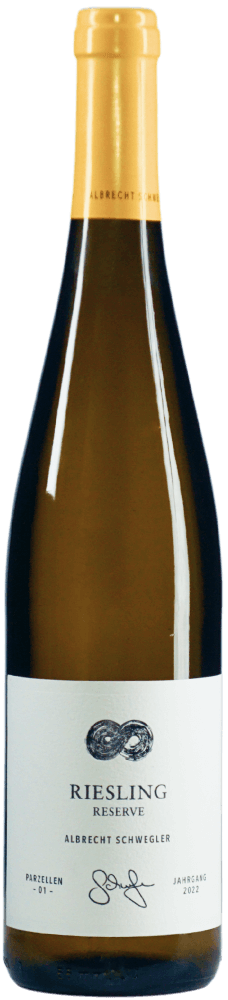 Eine Flasche Wein 6084Riesl.Reserve2022Schwegler