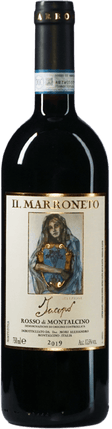 Eine Flasche Wein 6500SelezioneJacopoRossodiMontalcino2019