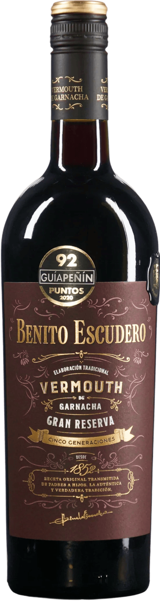 Vermouth Benito Escudero Gran Reserva