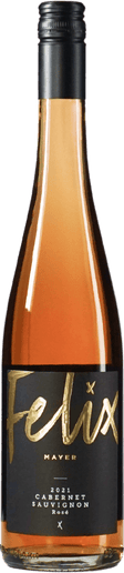 Eine Flasche Wein CabernetSauvignonRose2021