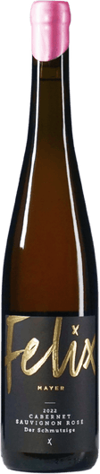 Eine Flasche Wein CabernetSauvignonRoseDerSchmutzige2022