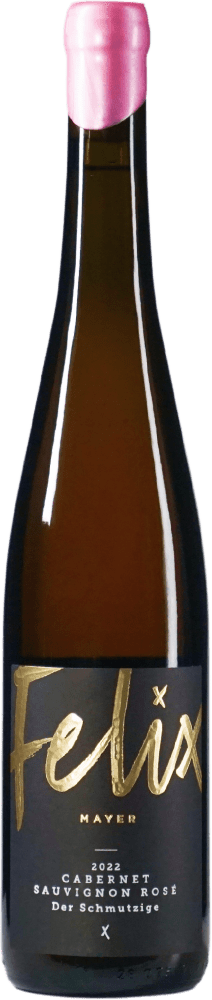 Eine Flasche Wein CabernetSauvignonRoseDerSchmutzige2022