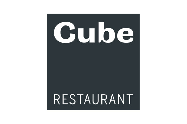 Das Logo des Cube Restaurants in Stuttgart