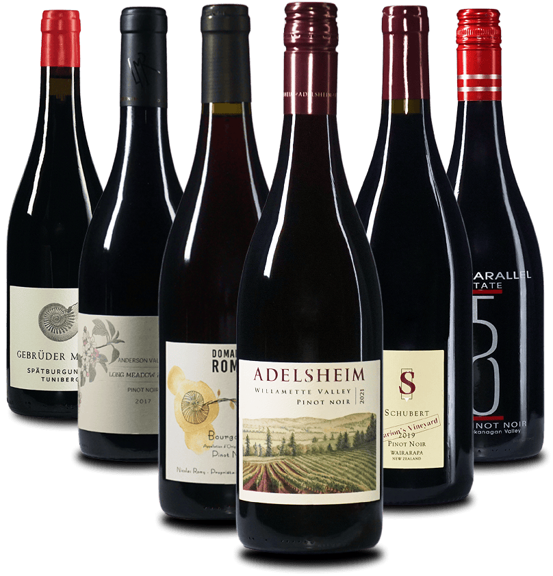 Das PINOT NOIR Weinpaket 6er