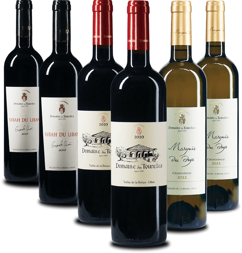 Das DOMAINE DES TOURELLES Probierpaket