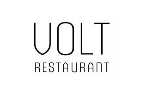 Das Logo des Volt restaurants in berlin
